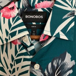 NEW Bonobos Riviera Short Sleeve Casual Shirt